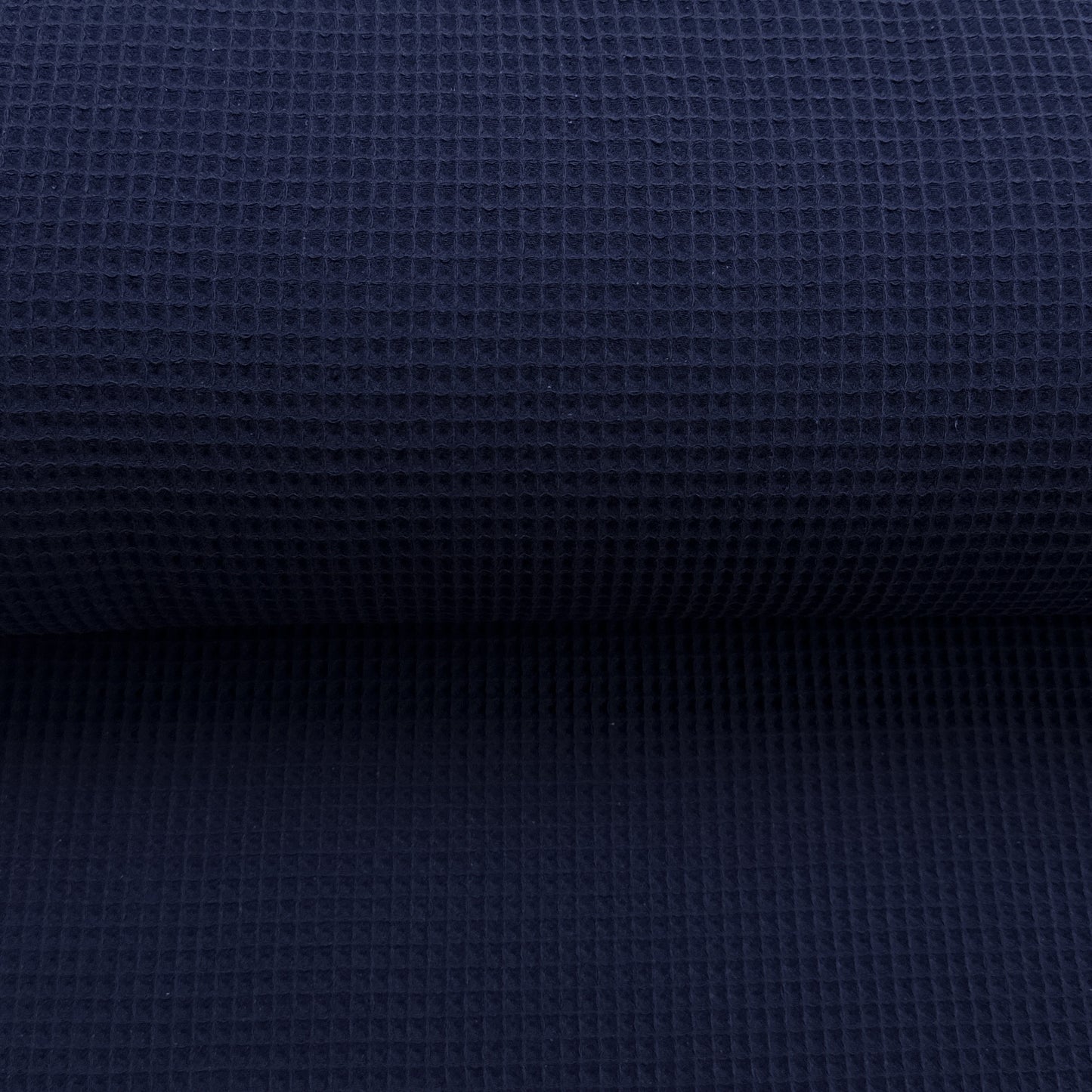 Marine - Coton gaufré