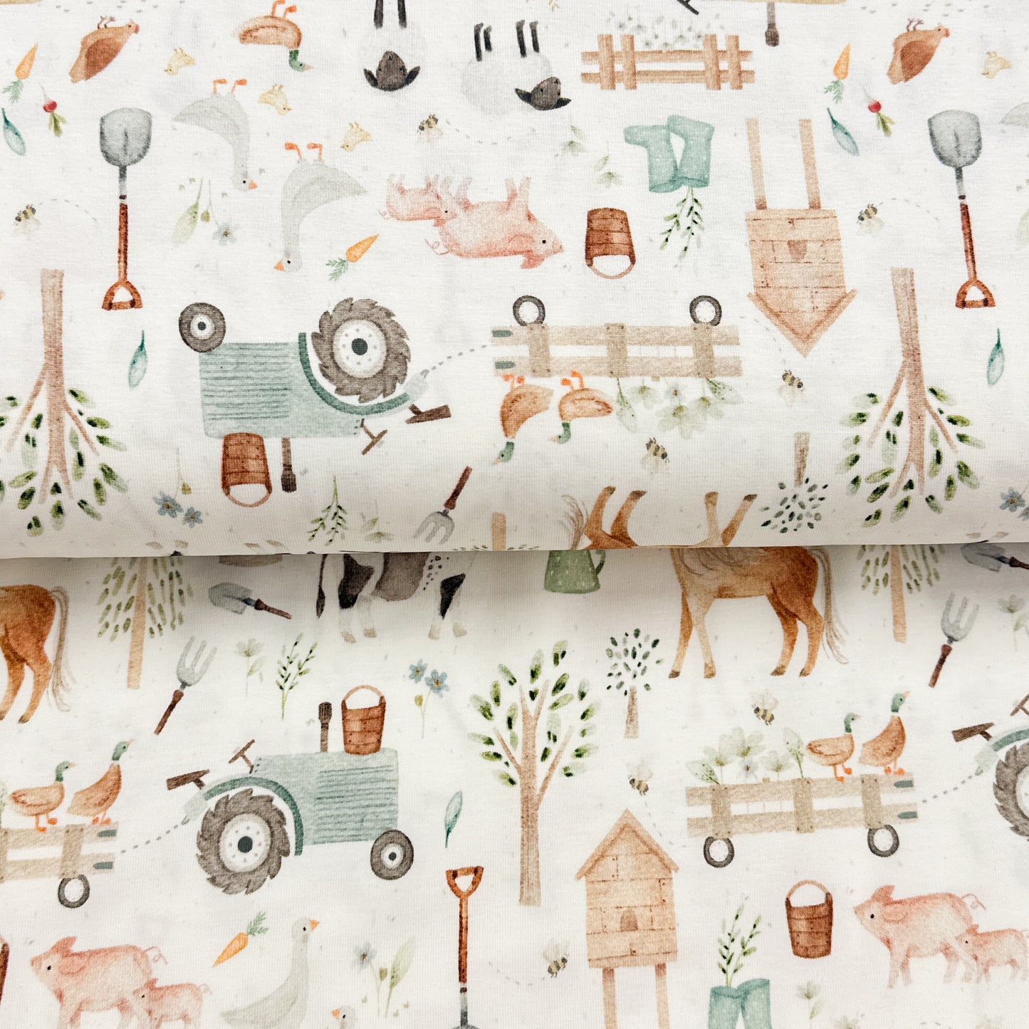 Farm at Work - Printed Jersey