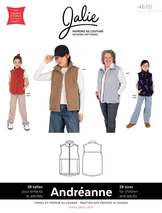 ANDRÉANNE (4670) - JALIE - Veste de randonnée