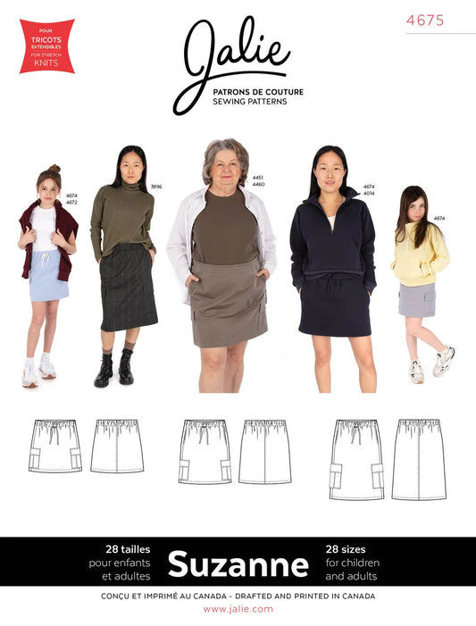 SUZANNE (4675) - JALIE - Jupe cargo