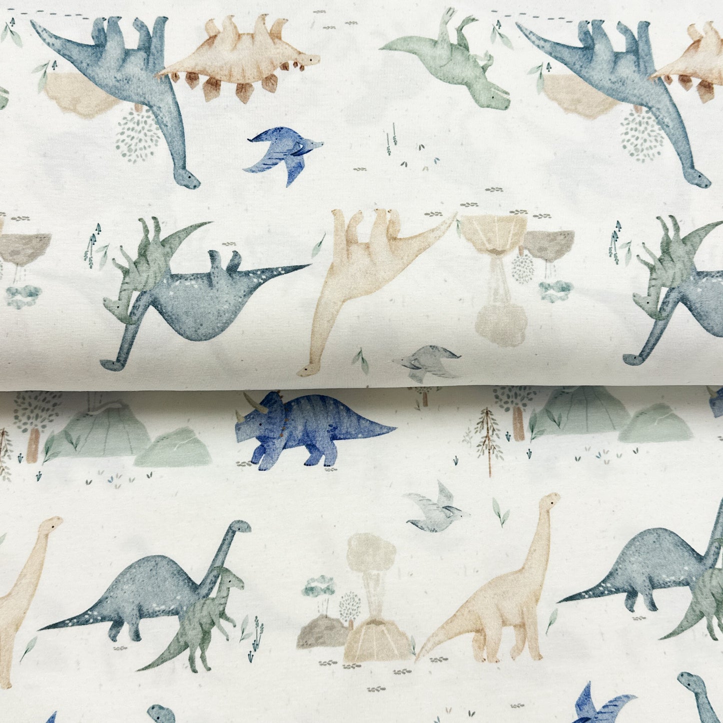 Dinosaur Friends - Printed Jersey