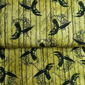 Black Birds - Printed Jersey