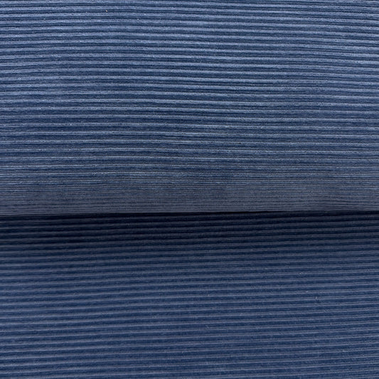 Denim - Jersey velours côtelé