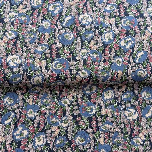 Poppy Breeze C - Liberty Fabrics - Coton à courtepointe