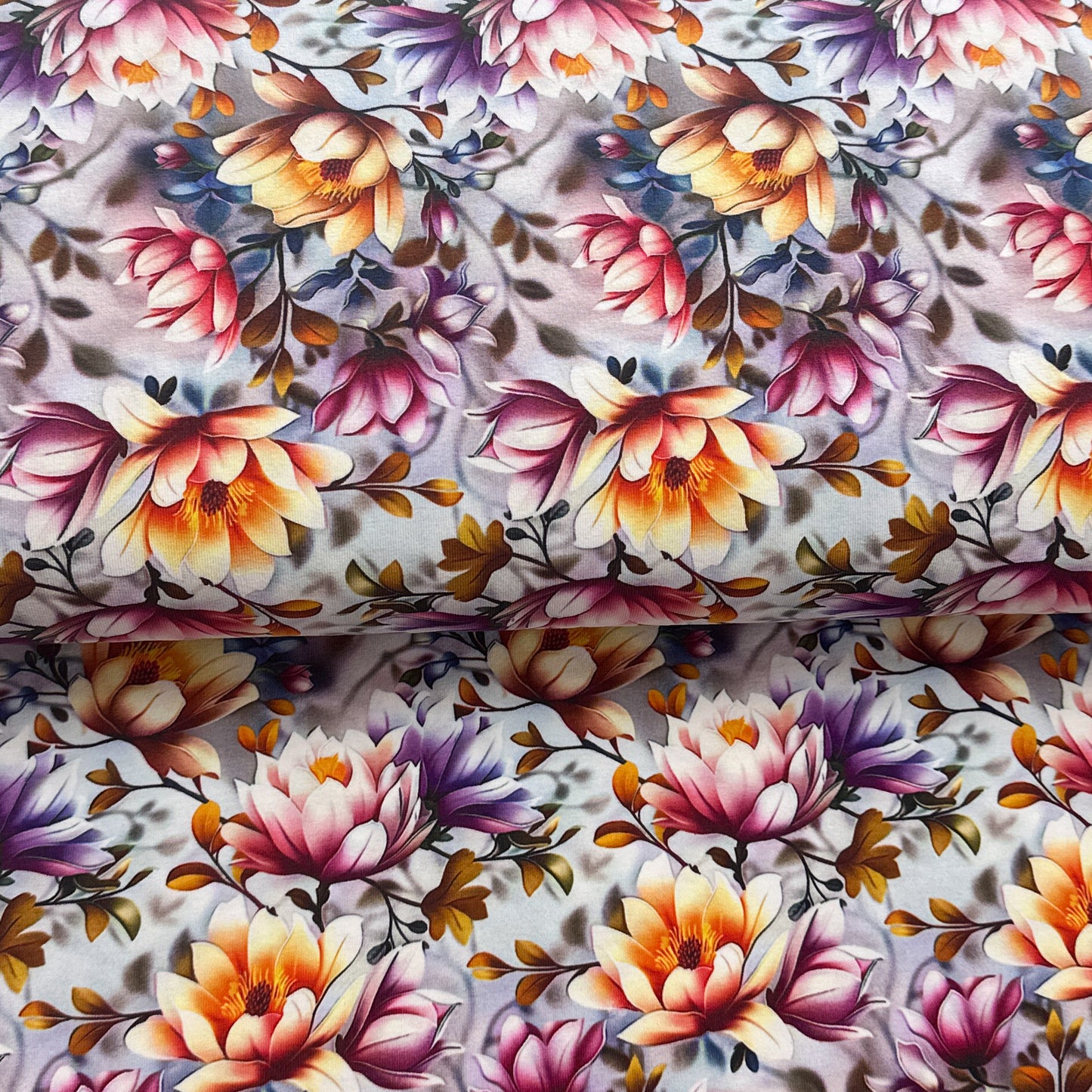 Mosaic Floral - Printed Jersey