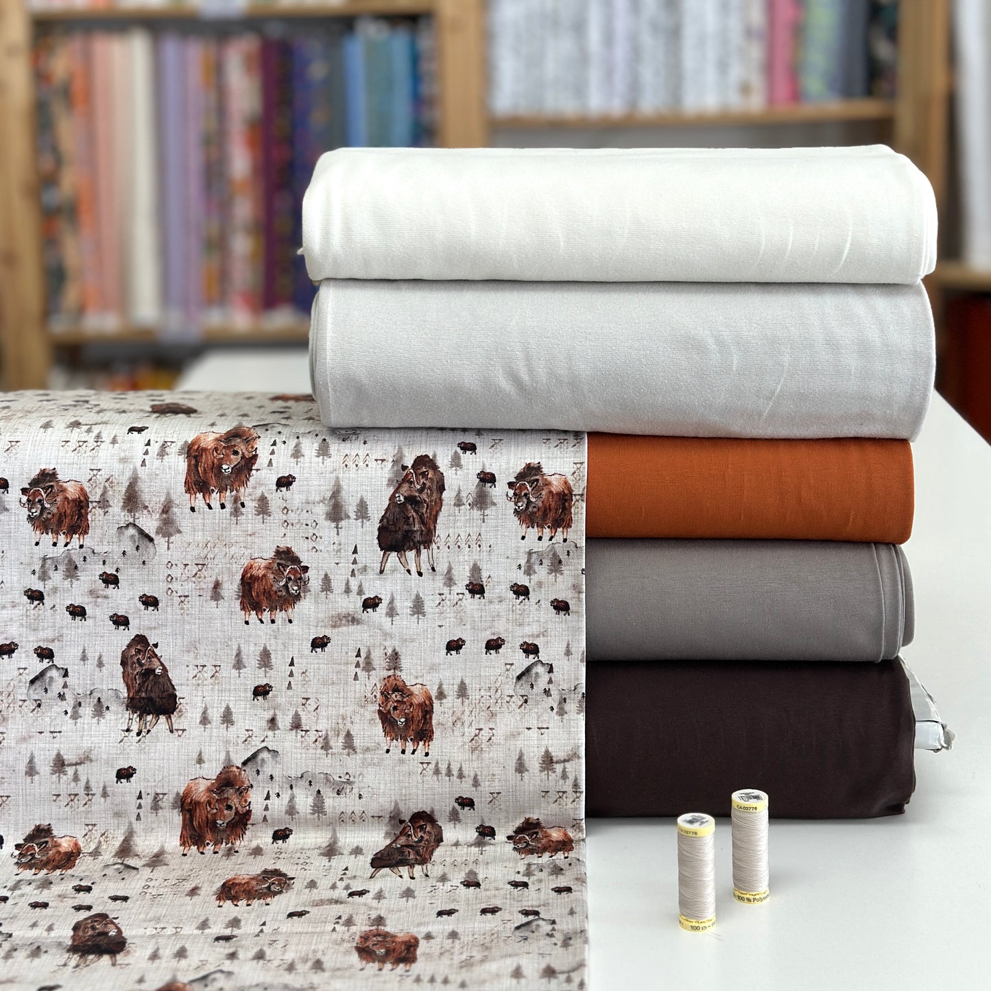 Buffles - NON NON OUI - Jersey imprimé