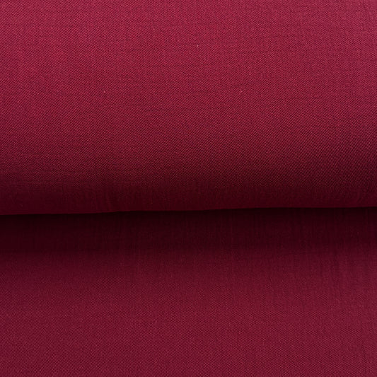 Bordeaux - Twill Double Gaze