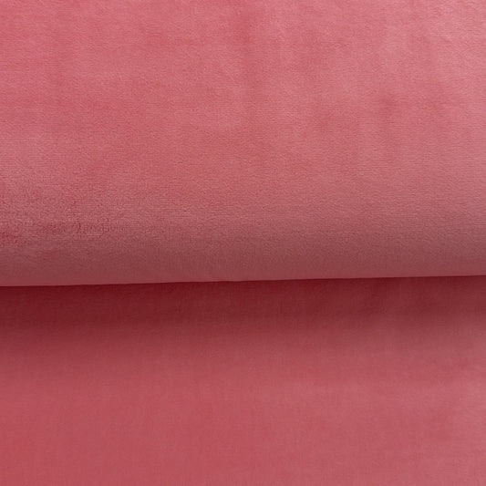 Coral Pink - Minky
