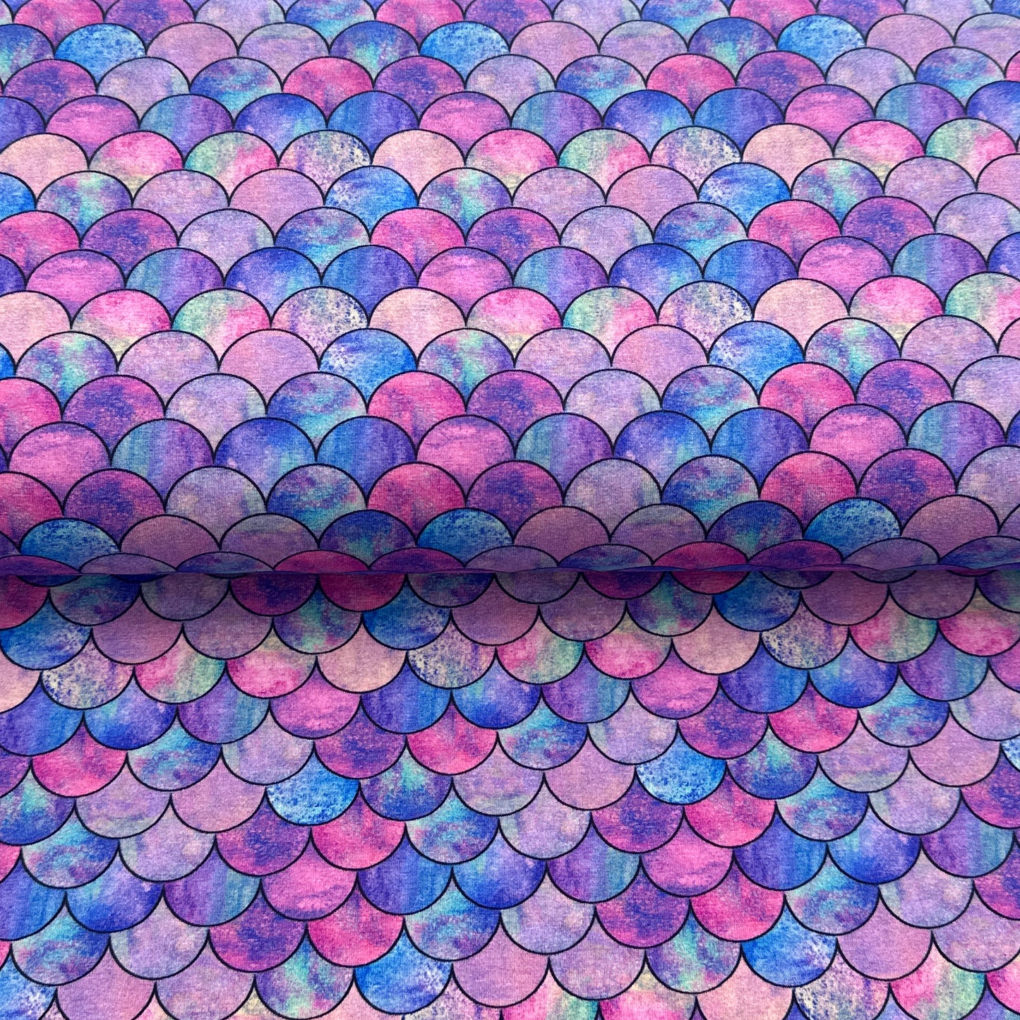 Écailles de sirène - Jersey imprimé digital