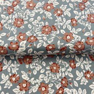 Floral Vert - Figo Fabrics - Coton courtepointe imprimé