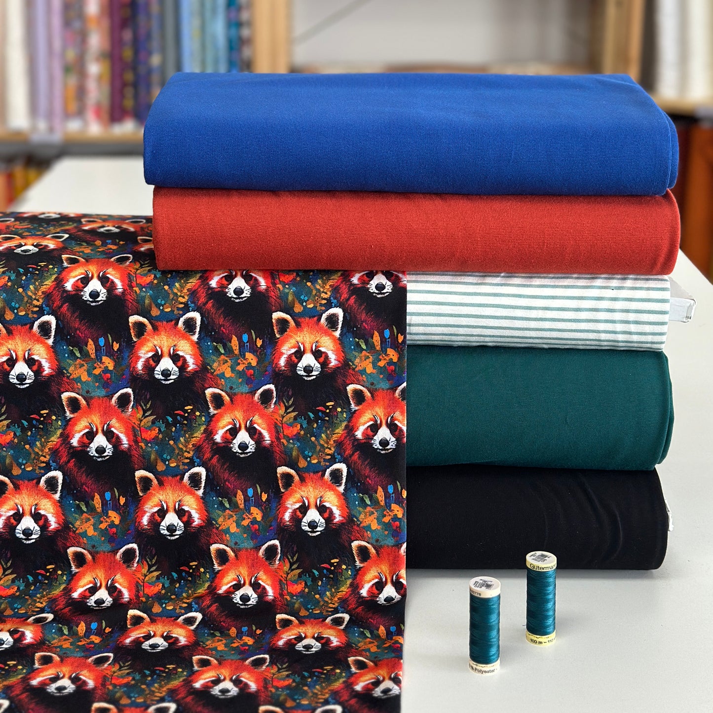 Red pandas - NON NON OUI - Printed jersey