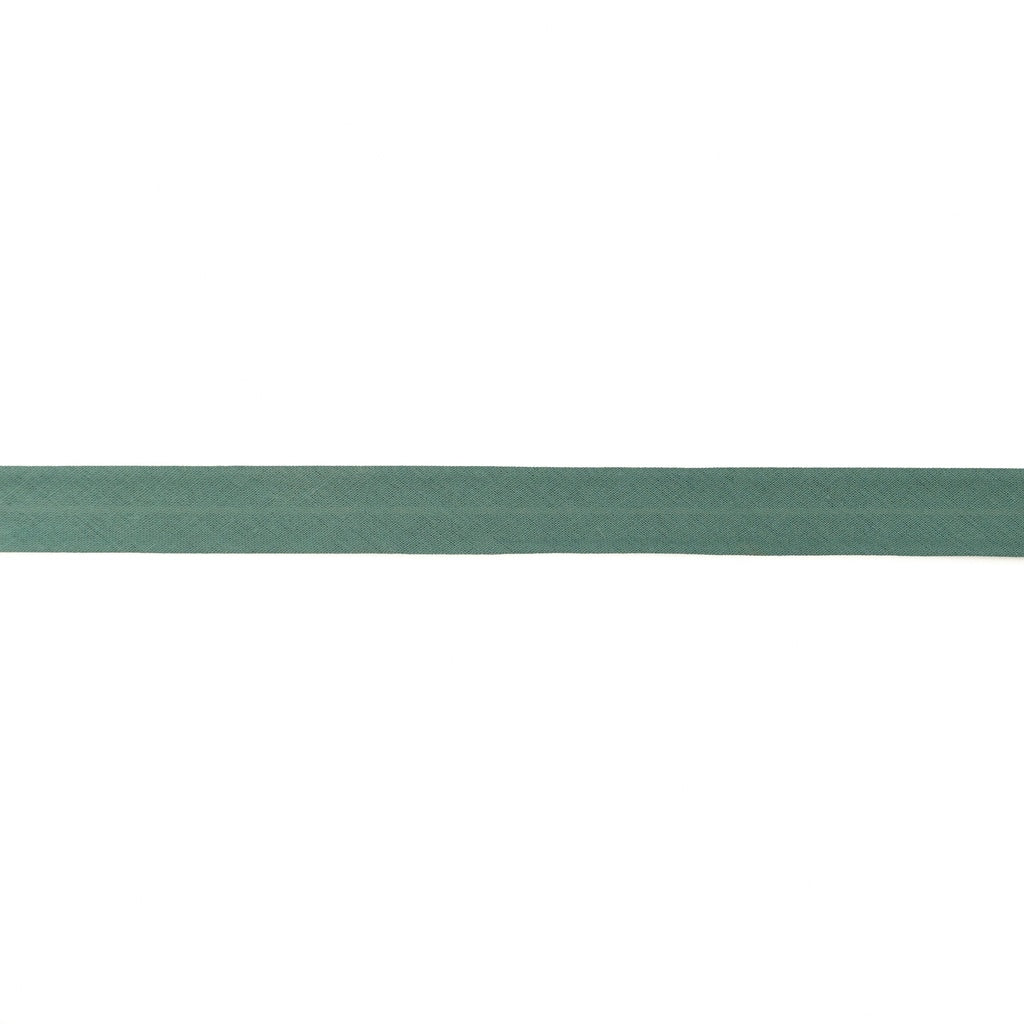 Dark Antique Green - 20mm Single Fold Cotton Bias Tape