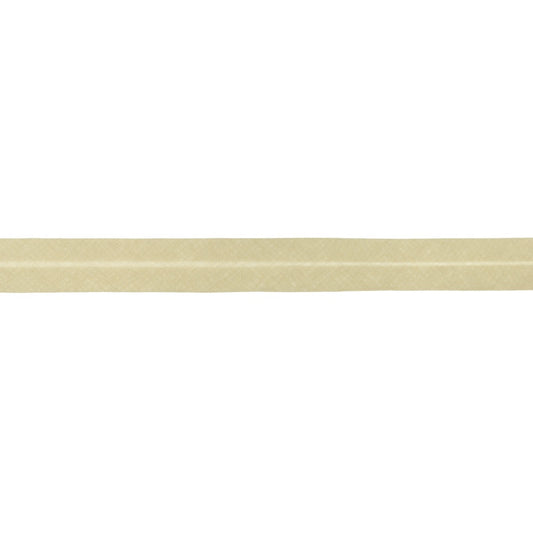 Sable - Biais de coton 20mm simple pli