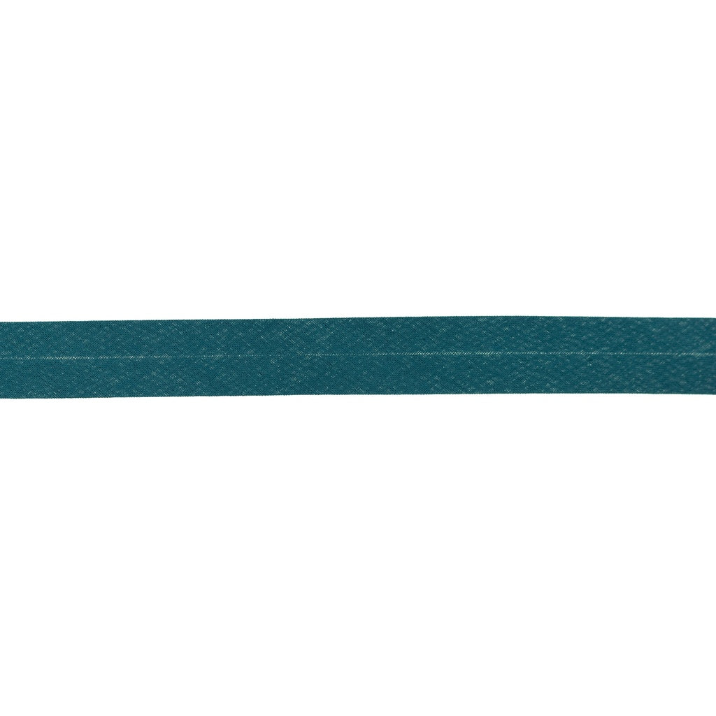 Petrol Blue - 20mm Single Fold Cotton Bias Tape