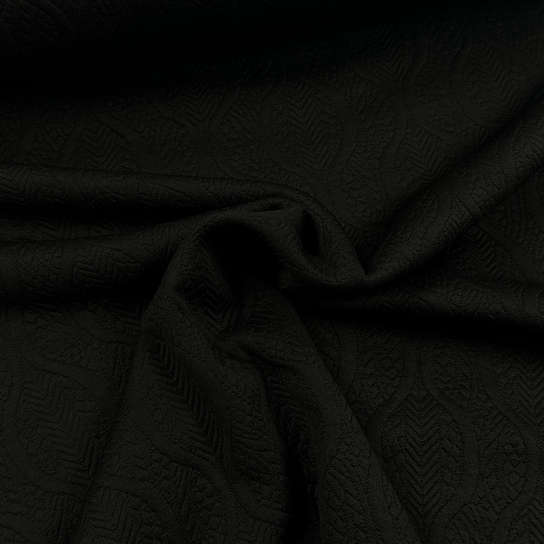 Noir - Tricot jacquard
