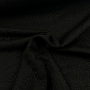 Noir - Tricot jacquard