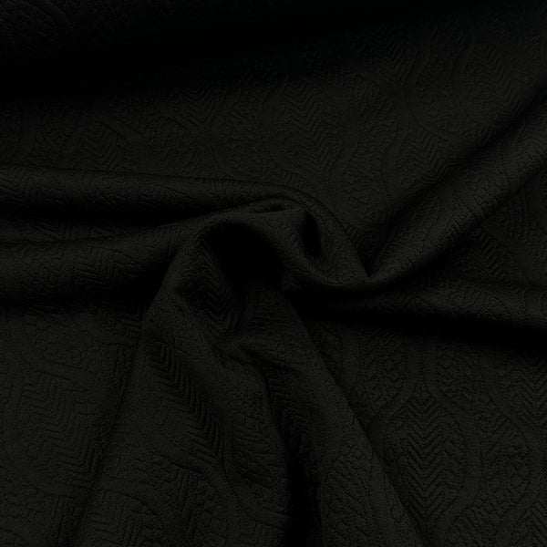 Noir - Tricot jacquard
