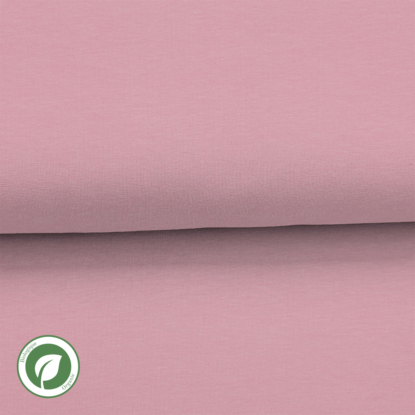 Pink - Organic solid jersey
