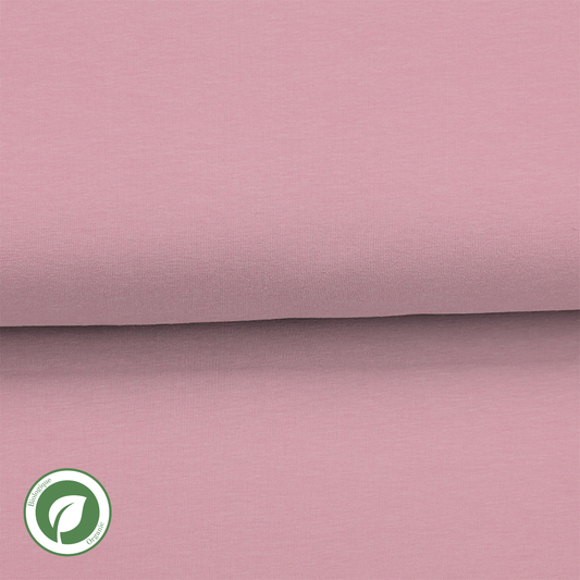 Rose - Organic solid French Terry