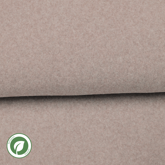 Taupe mélange - Fleece (polar) biologique