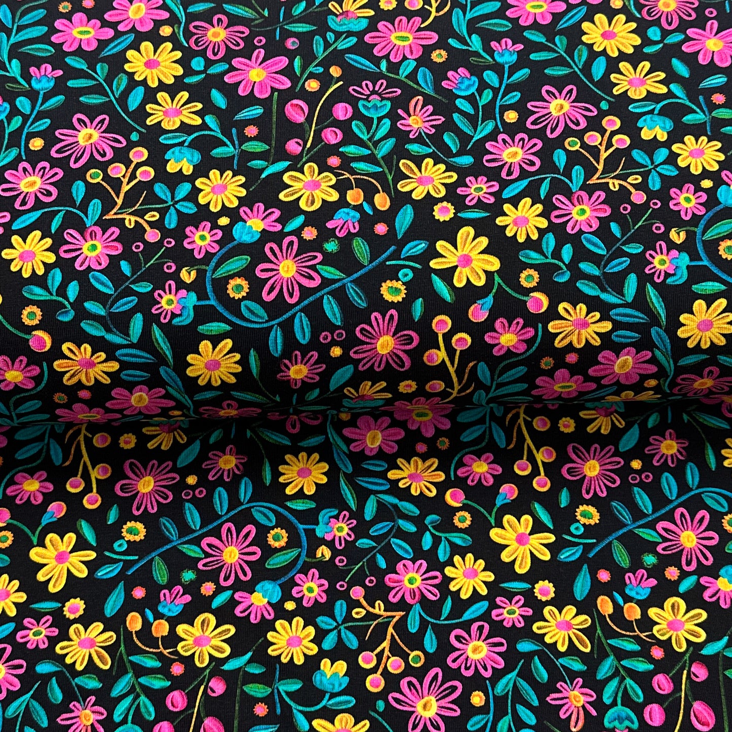 Mini floral embroidered - NON NON OUI - Printed jersey