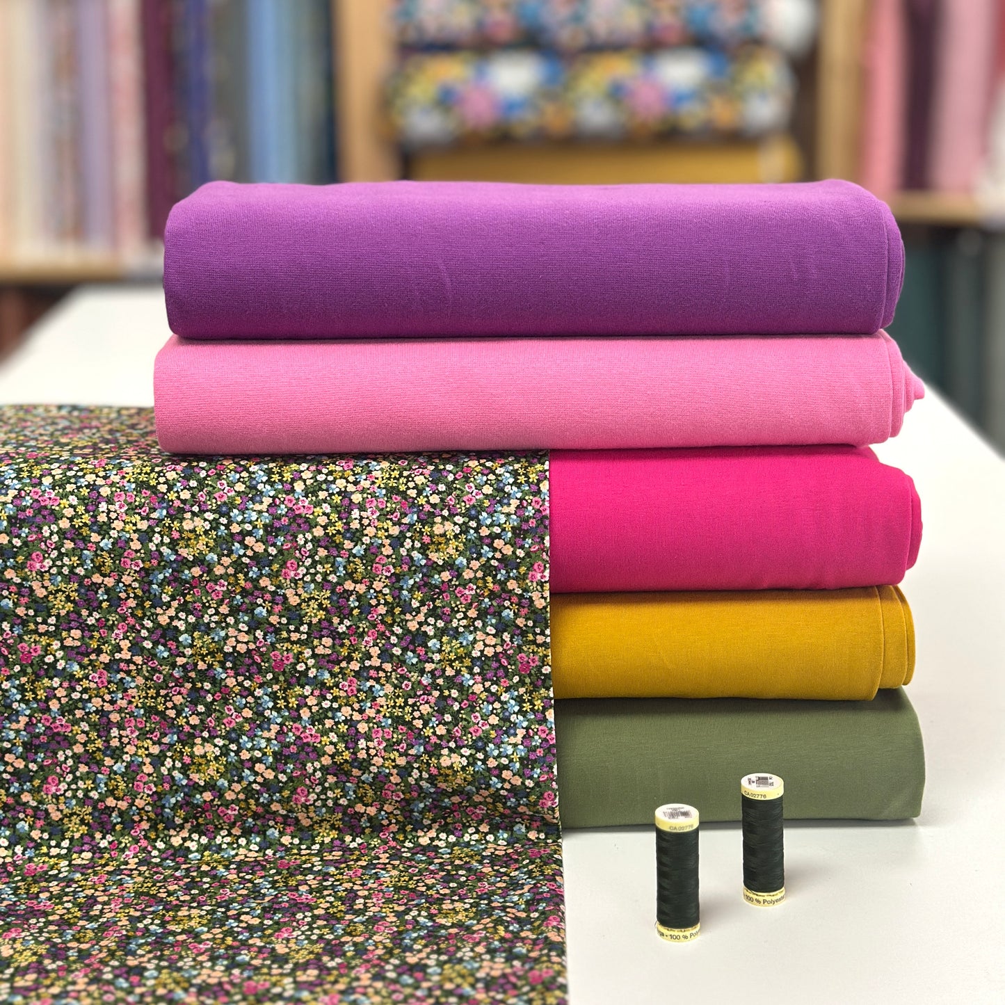 Millefleurs - Jersey imprimé