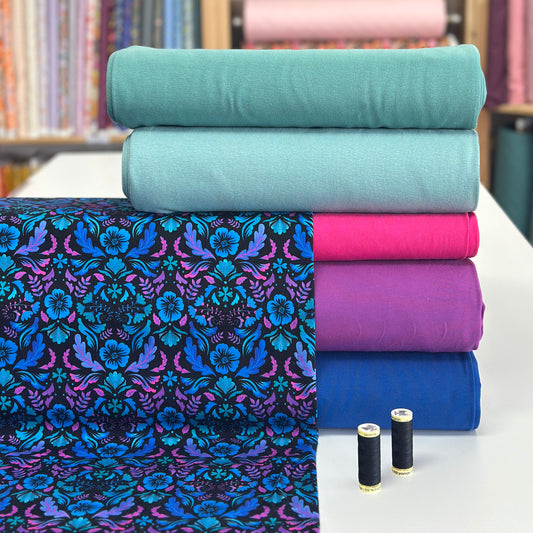 Fioritures - Jersey imprimé digital