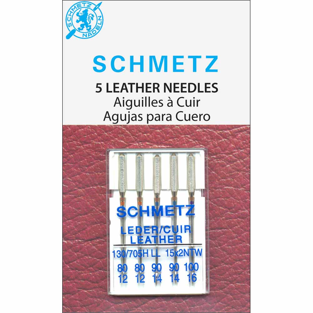 Aiguilles à cuir SCHMETZ - Assorties - 5 unités