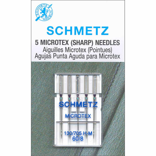 Aiguilles Schmetz Microtex 60/8