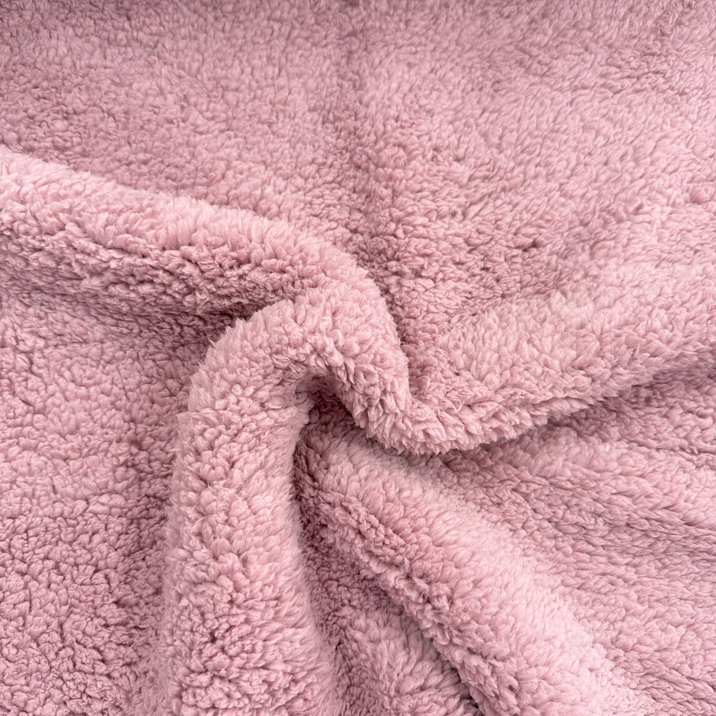 Vieux rose - Teddy mouton