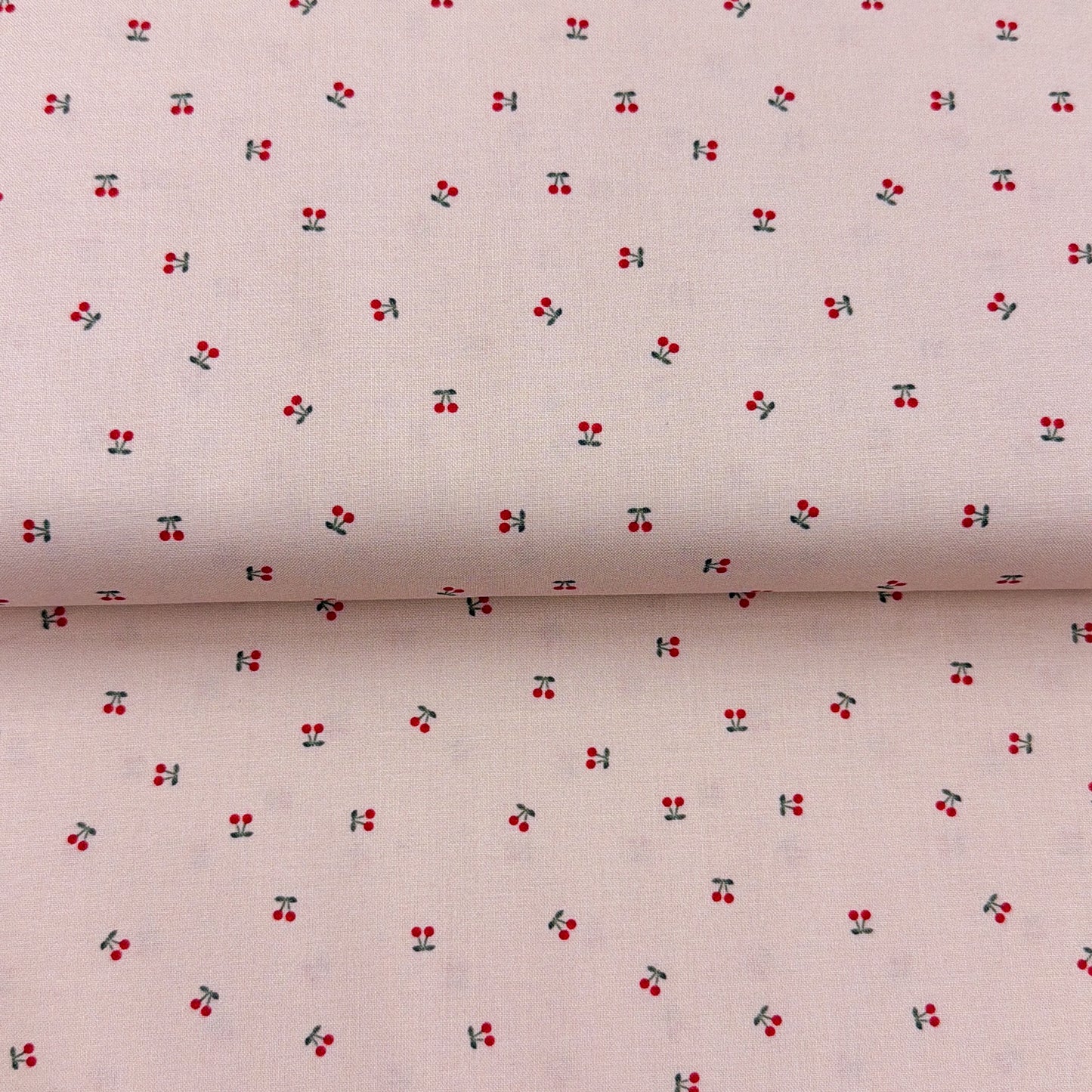 Cerises rose - Figo Fabrics - Coton courtepointe imprimé