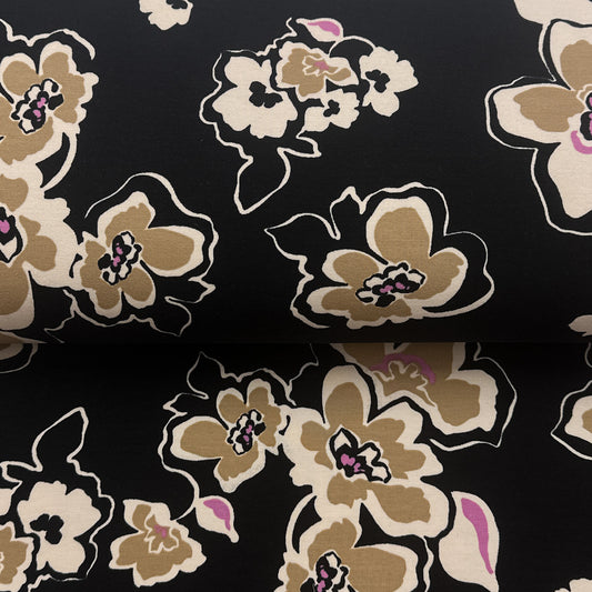 Stupéfiantes noir - French Terry imprimé