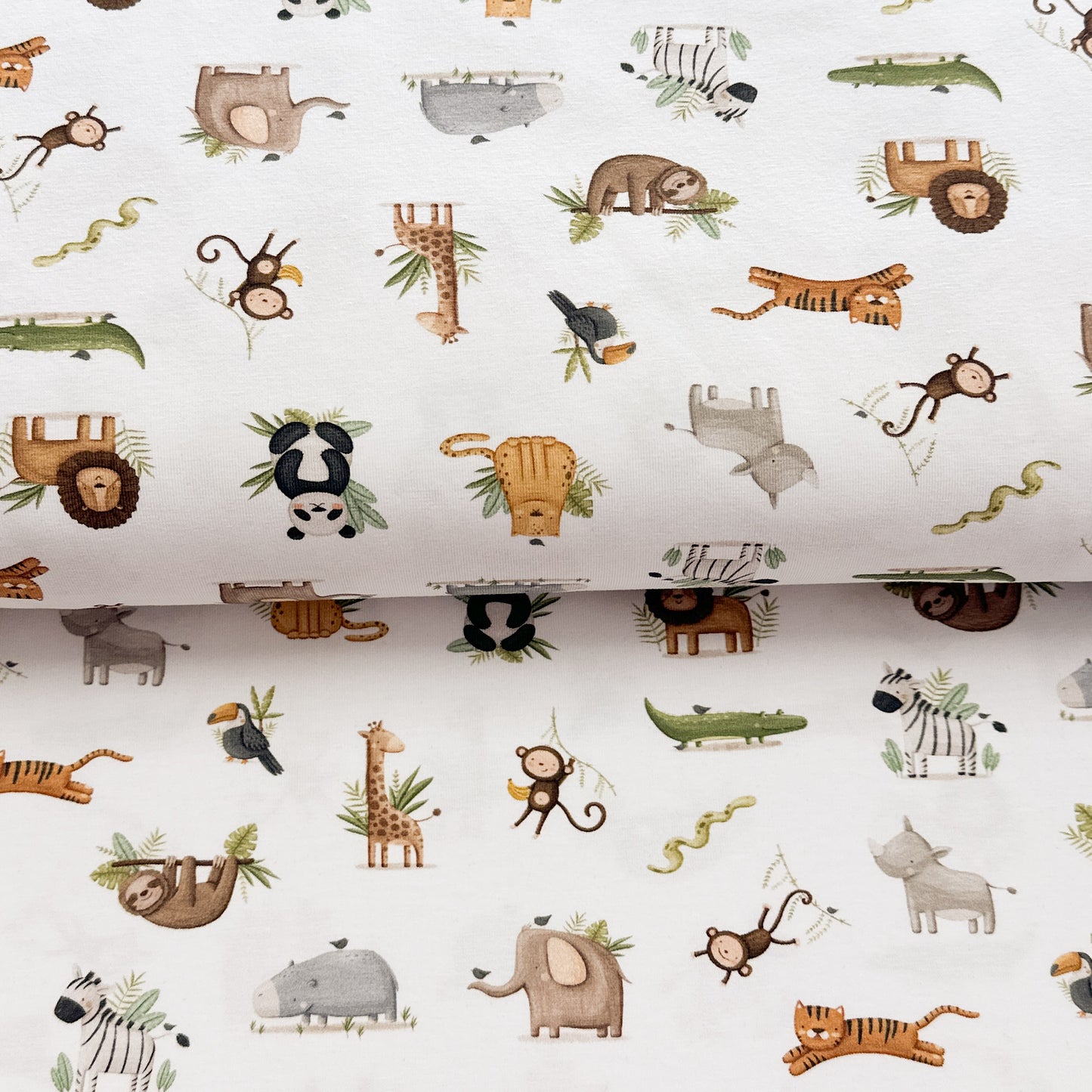 Safari - Jersey imprimé biologique