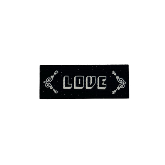 Love Noir - Appliqués à repasser