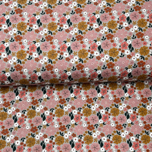 Multi gray flowers - NON NON OUI - French Terry printed