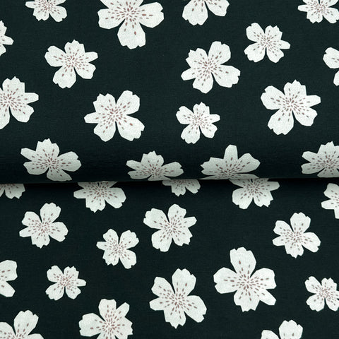 Green flowers - NON NON OUI - Printed jersey