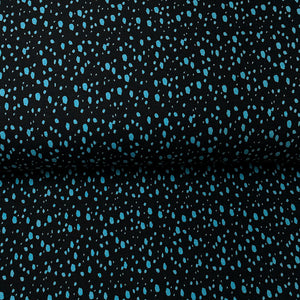 Blue Speckled - Printed Jersey