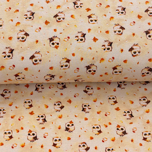 Owls - Printed Alpine Fleece