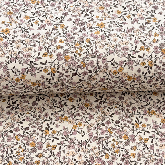 Fleuri caramel - NON NON OUI - Jersey imprimé
