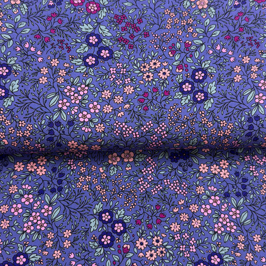 Bouquet mauve - Viscose LENZING™ ECOVERO™