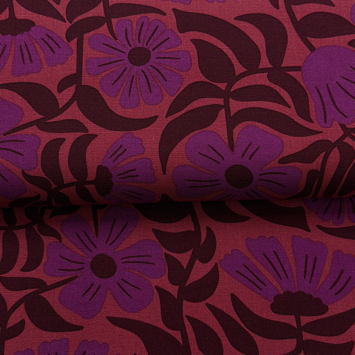 Fleurs blush - Canevas imprimé