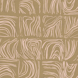 Écorce sable - Art Gallery - Coton imprimé
