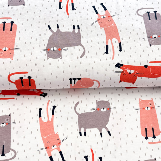 Fan de chats - NON NON OUI - Jersey imprimé