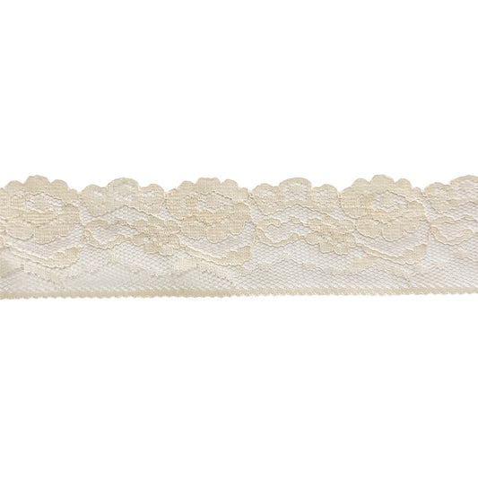 Beige - Fancy Lace 40 mm