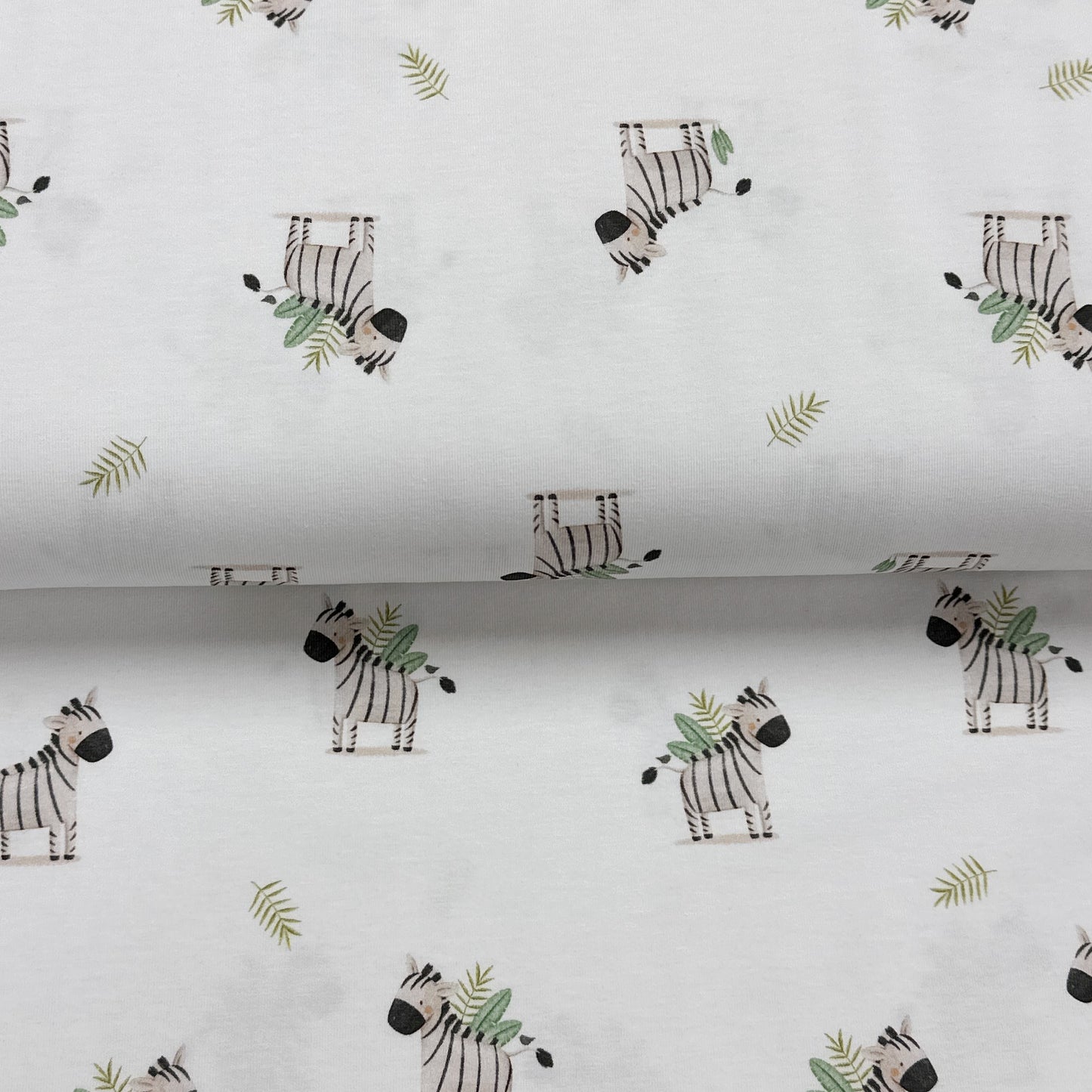 Zèbres - Jersey imprimé biologique