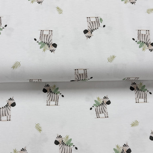 Zèbres - Jersey imprimé biologique