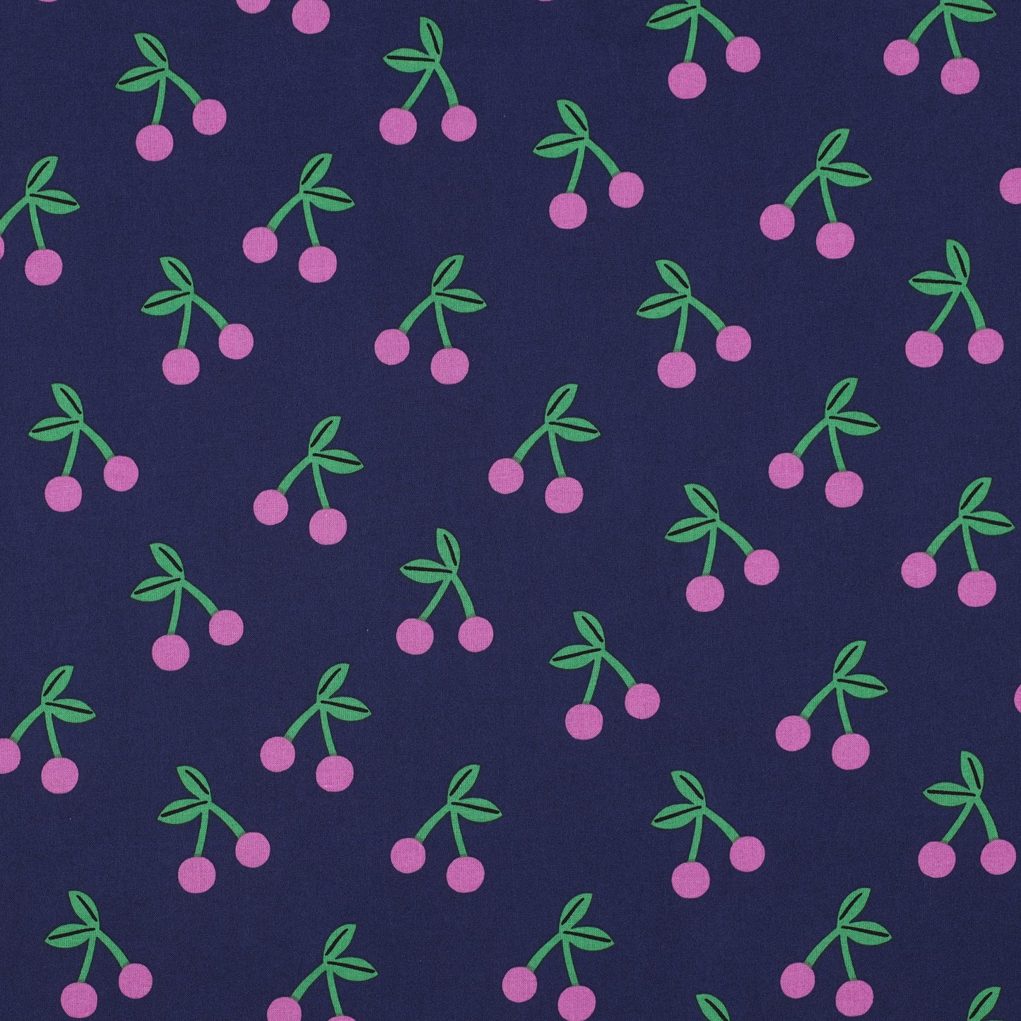 Cerises marine - Coton enduit