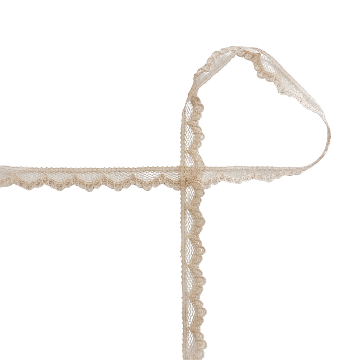 Sand - Fancy Lace 12 mm