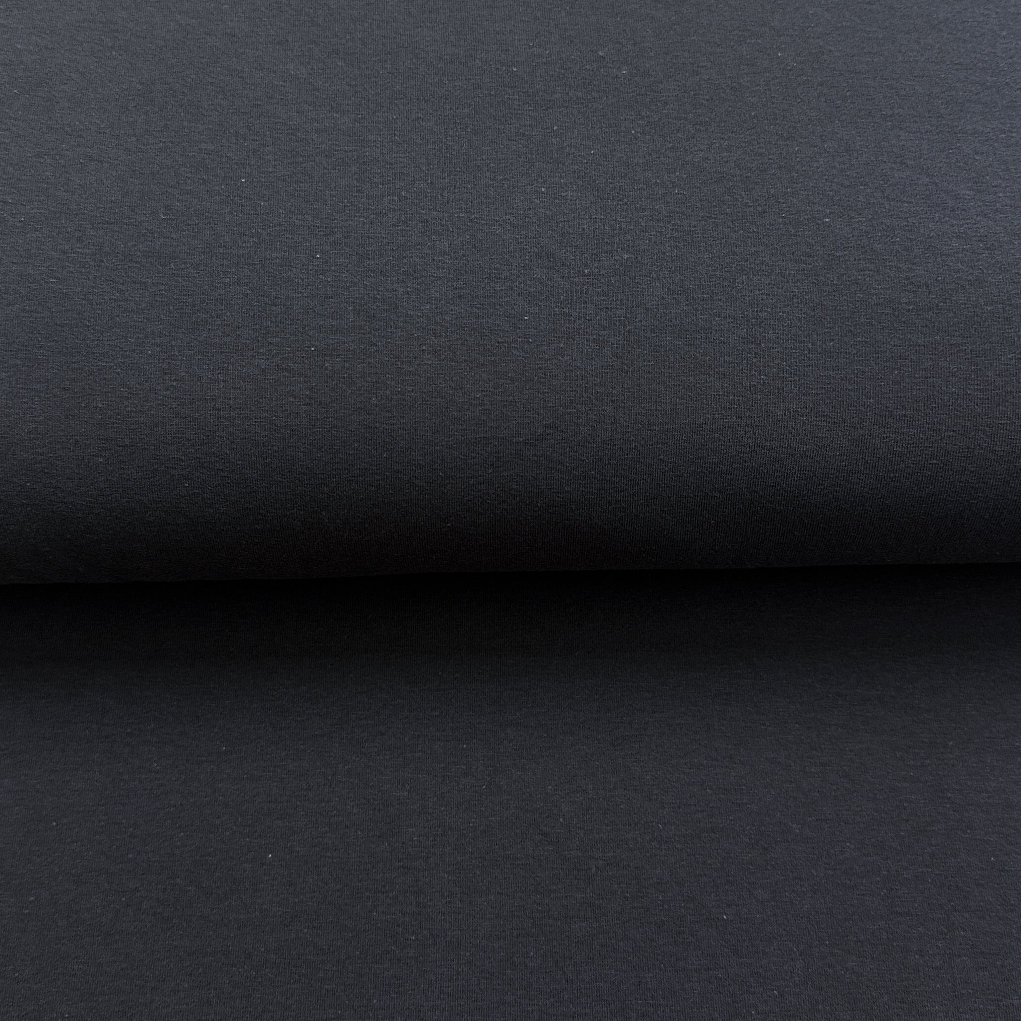 Gris profond - Jersey uni coton biologique