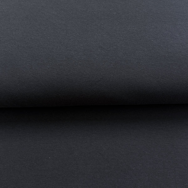 Gris profond - Jersey uni coton biologique
